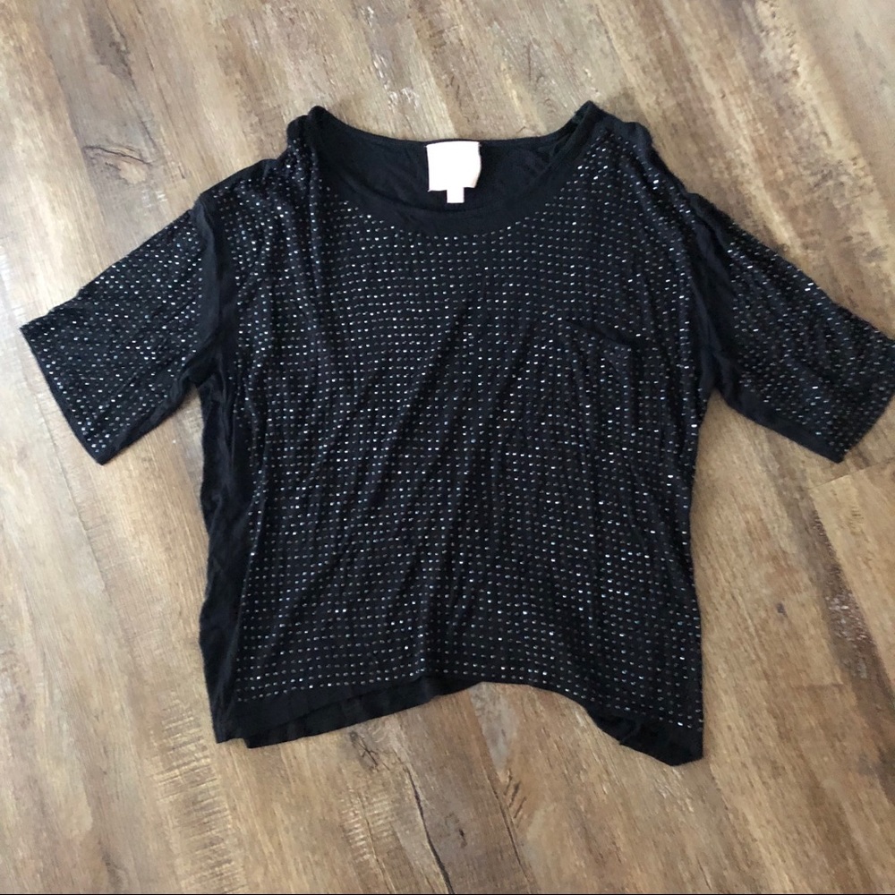 Black Sparkle Top